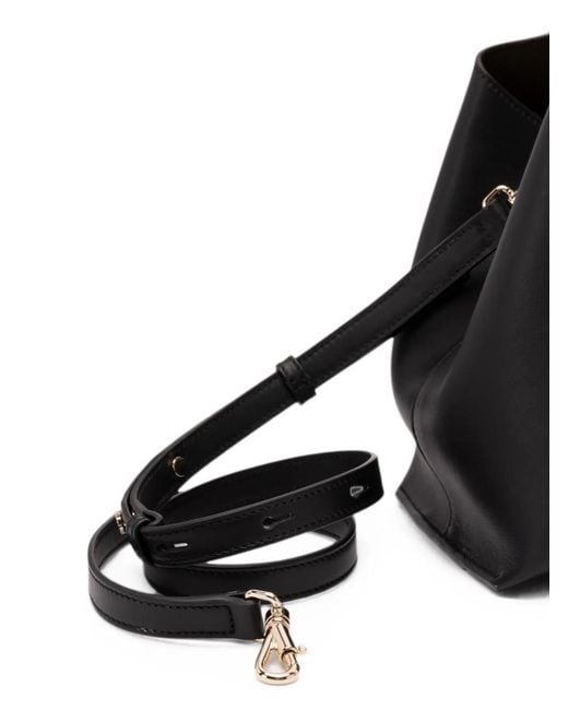 Tod's Black T Timeless Leather Shoulder Bag