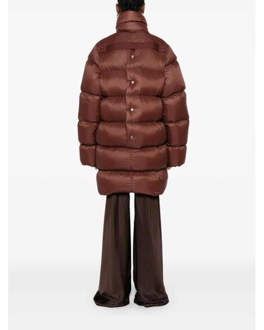 Rick Owens Brown Turtle Mantel