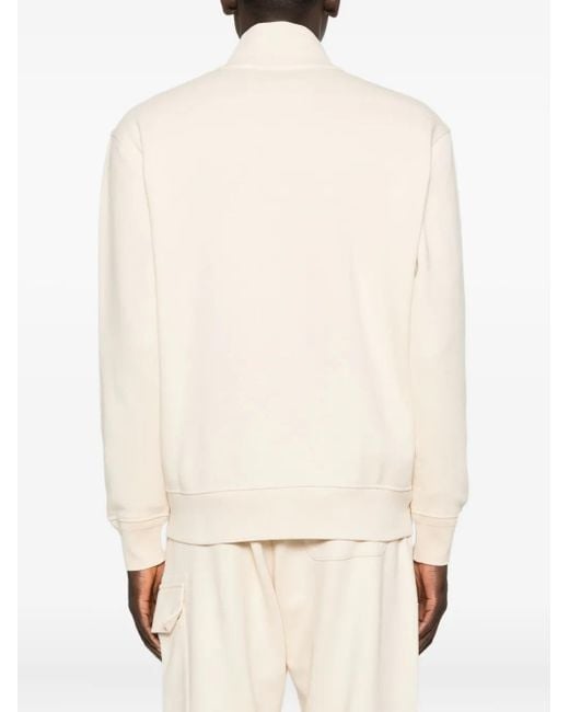 C P Company Cardigan Mit Reißverschluss in Natural für Herren