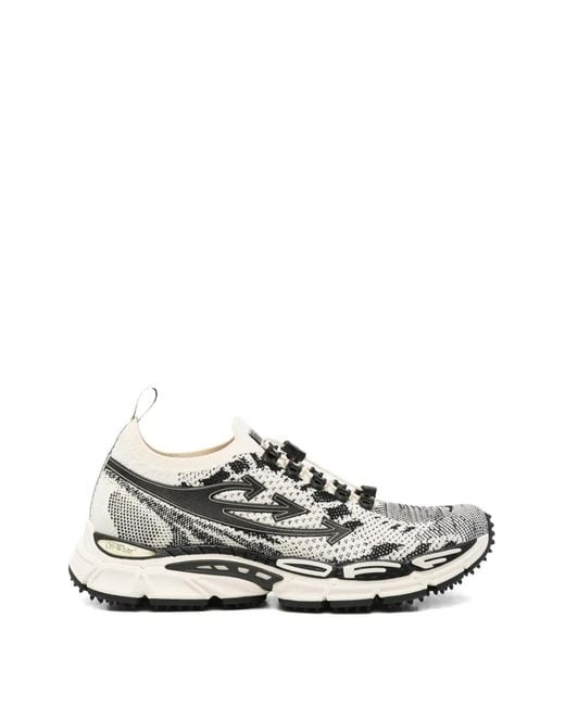 Off-White c/o Virgil Abloh White Be Right Back Knit Sneakers for men