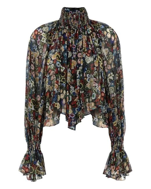 Khaite Black 'durer' Blouse
