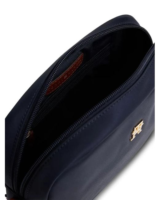 Tommy Hilfiger Blue Umhängetasche mit Logo-Schild