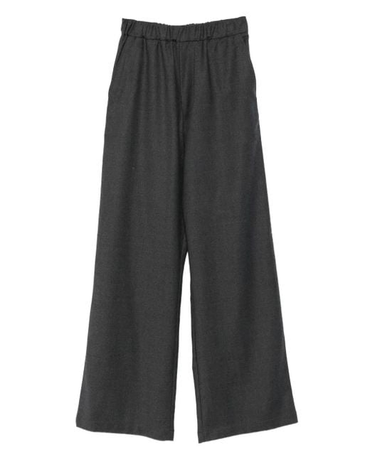 Barena Broek Met Elastische Taille in het Gray