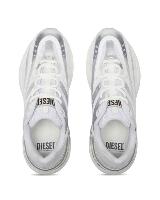 DIESEL White D-Airspeed Sneakers