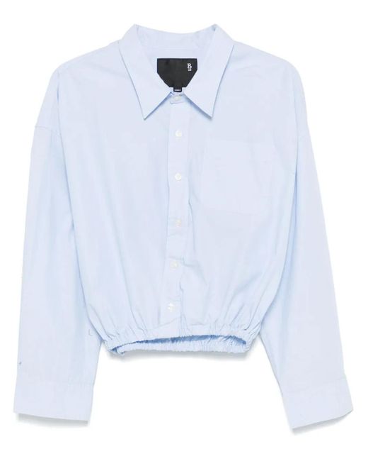 R13 Blue Elasticated Shirt