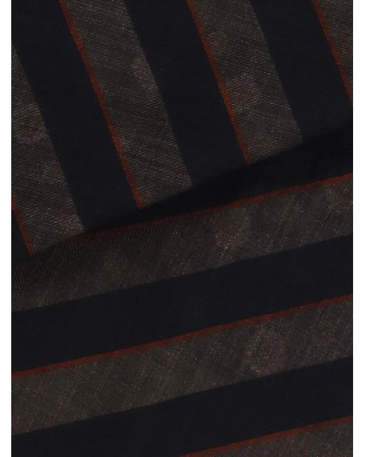 Altea Black Patterned Scarf for men