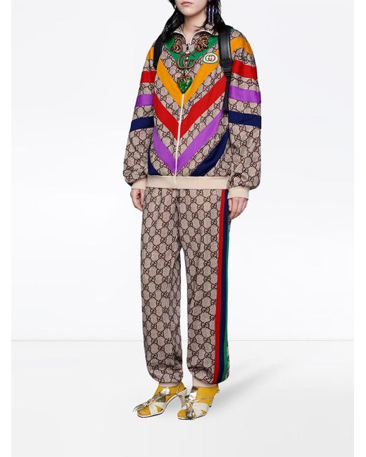 Gucci Multicolor Jacke aus GG-Jacquard