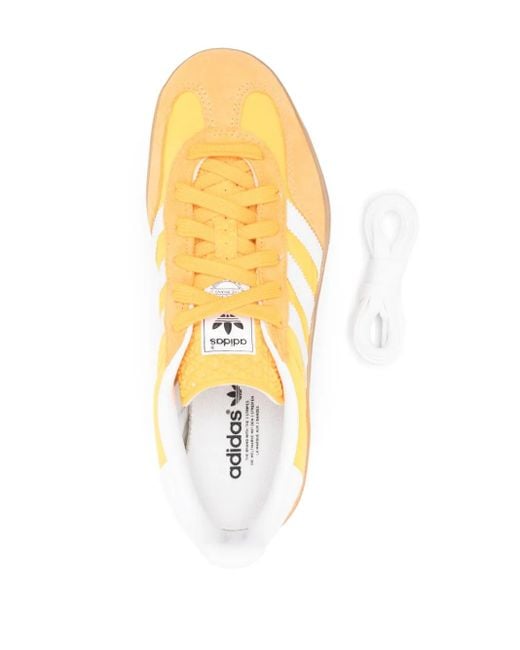 Adidas Yellow Gazelle Sneakers for men