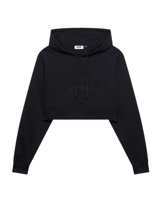 Gcds Blue Lounge Hoodie