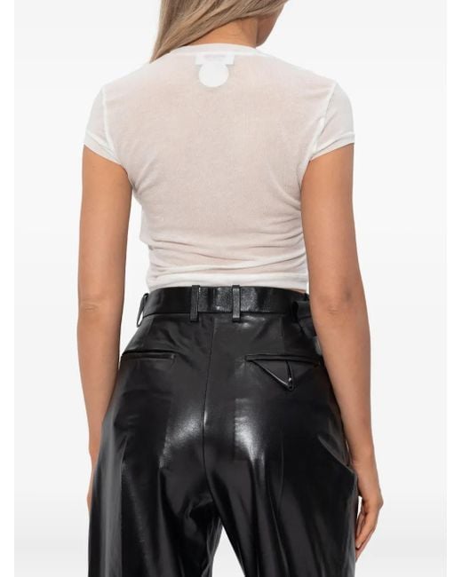 Camiseta con cuello redondo de x Magliano DSquared² de color White