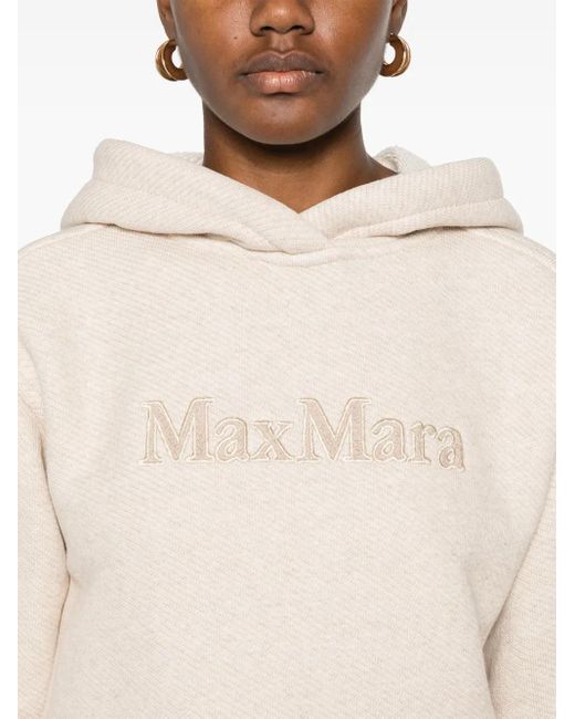 Hoodies Max Mara de color Natural