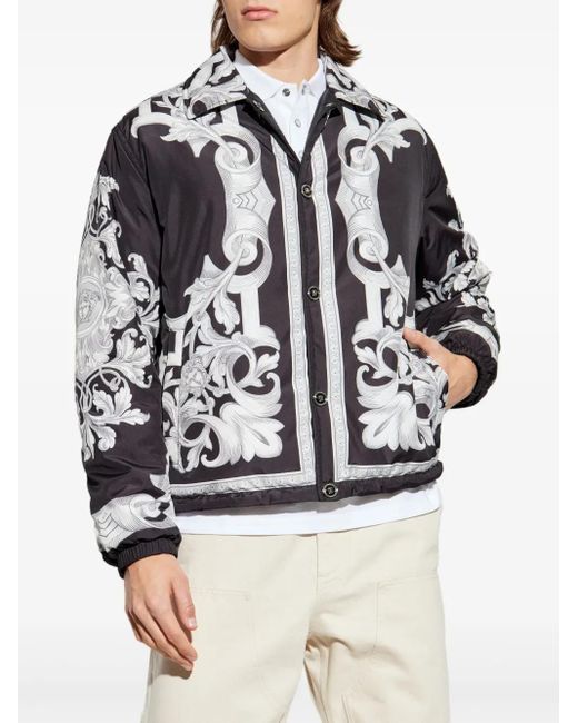 Versace Black Reversible Jacket for men