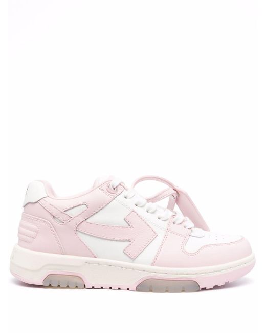 - Save 29% Off-White c/o Virgil Abloh Leather Off-court Sneaker in Fuchsia Pink Womens Trainers Off-White c/o Virgil Abloh Trainers 