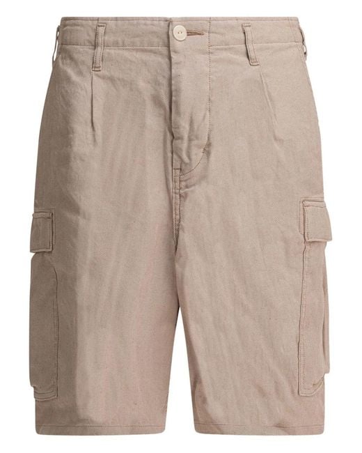 Bermudas Cargo Con Pliegues Nonnative de hombre de color Natural
