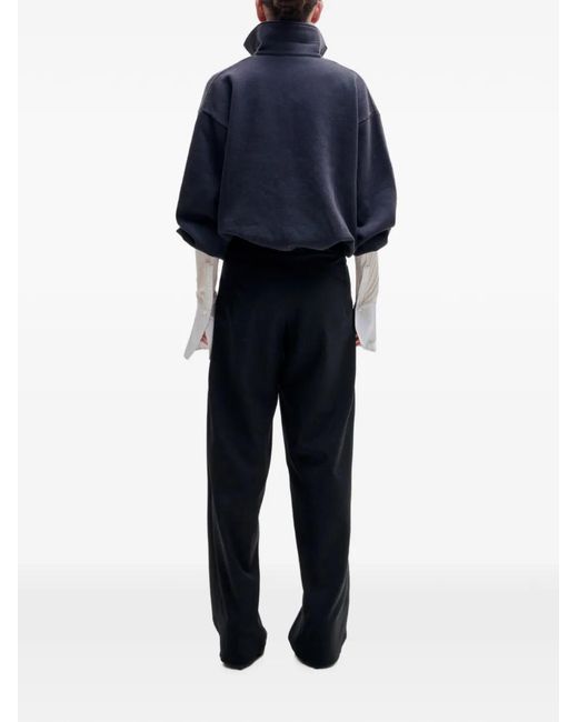 DARKPARK Black Belted Pleated Trousers