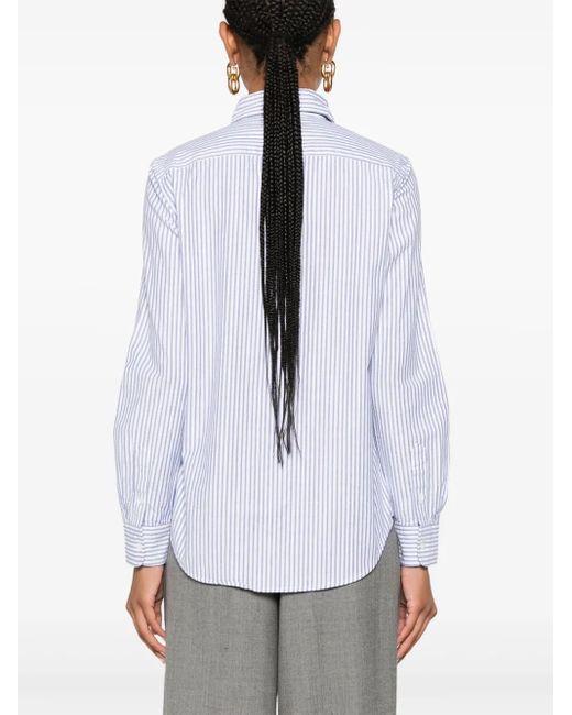 Polo Ralph Lauren White Polo Pony-Embroidered Shirt