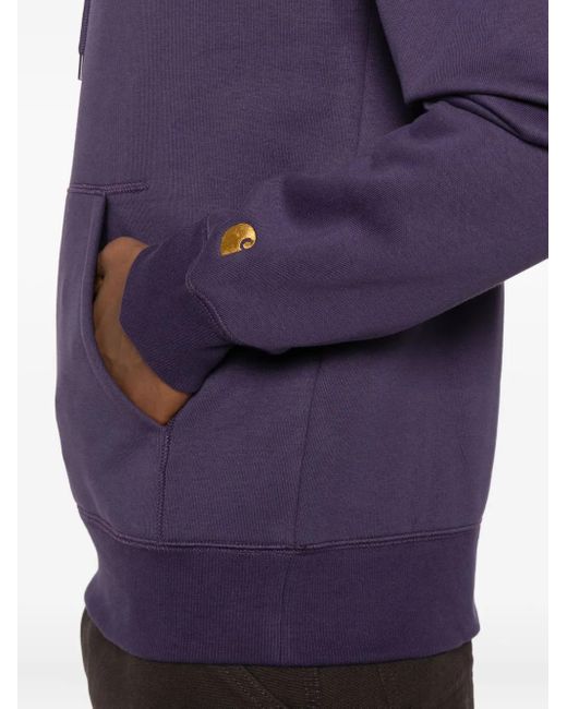 Carhartt Purple Chase Hoodie for men