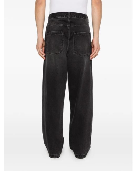 Arte' Gray Five Pockets Straight Trousers for men