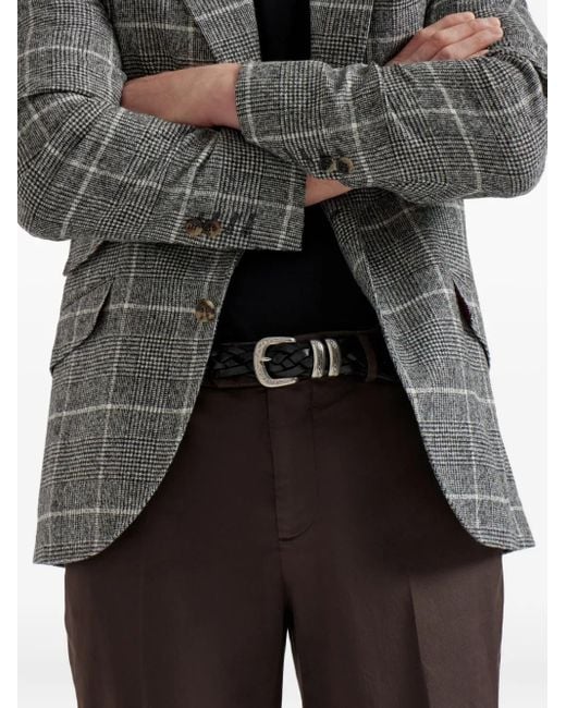 Brunello Cucinelli Brown Tailored Trousers for men