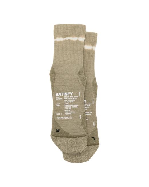 Satisfy Natural Tie-Dye Effect Socks for men