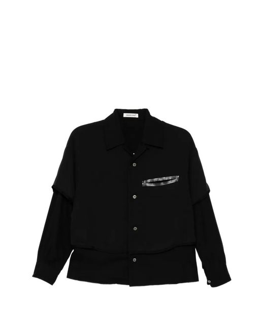 Undercover Black Layered Shirt