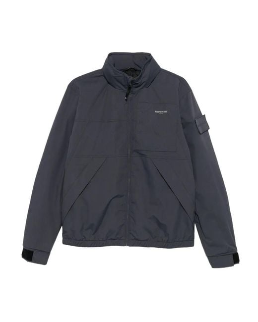 Murphy & Nye Blue Zip-Up Lightweight Jacket for men