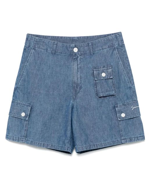 Givenchy Blue Denim Shorts for men