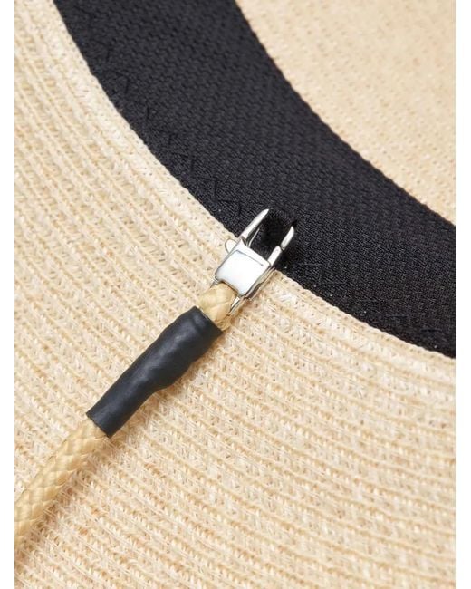 Cappello A Tesa Larga di Undercover in Natural da Uomo