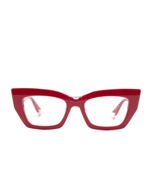 Gafas Posidonia estilo cat eye Etnia Barcelona de color Red