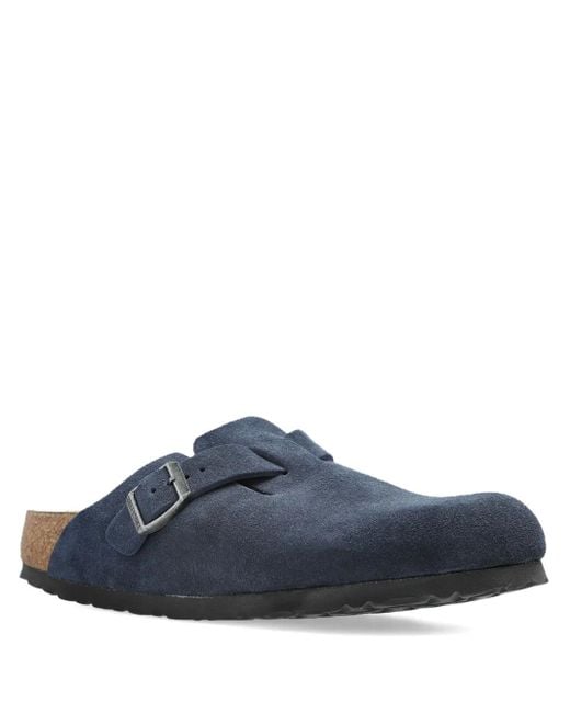 Mules Boston di Birkenstock in Blue