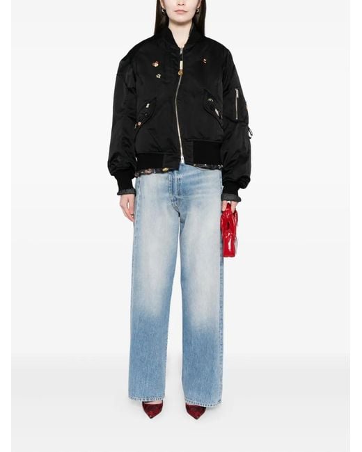 Undercover Black Badge-Embellished Jacket