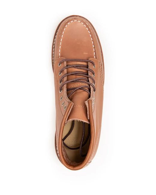 Red Wing Brown Moc Toe Legacy Boots