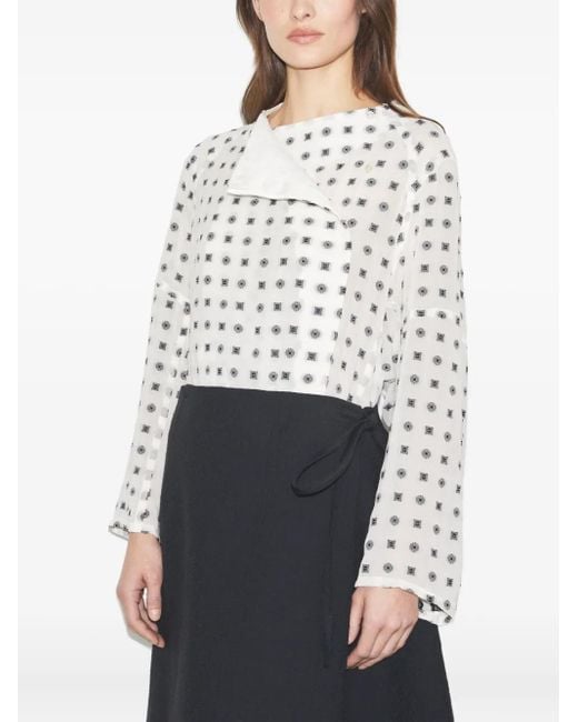 Tory Burch ポルカドット トップ White