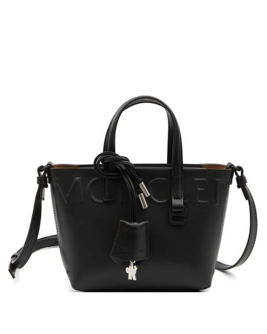 Moncler Black Mini Very Tote Bag