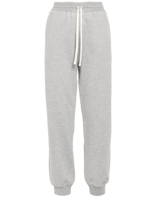 Pantalon De Jogging À Patch Logo Miu Miu en coloris Gray