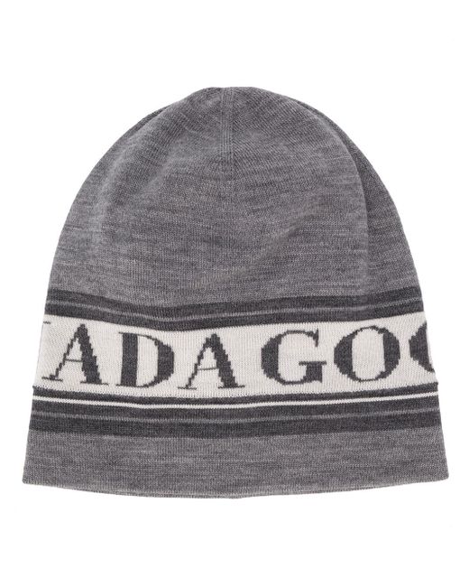 canada goose grey hat