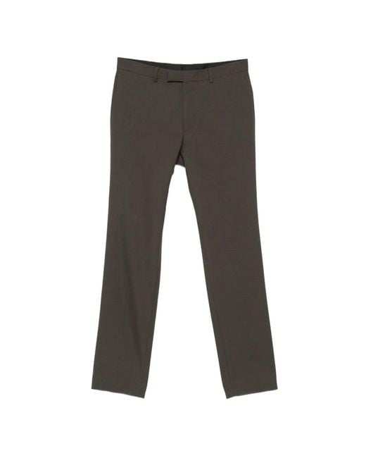 Sandro Gray Slim-Fit Tailored Trousers for men