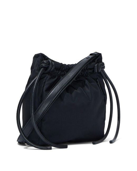 Proenza Schouler Black Drawstring Pouch Bag