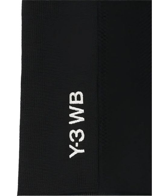 Y-3 Black Logo-Print Sleeveless Tank Top for men