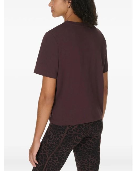Sweaty Betty Elevated Logo-Embroidered T-Shirt