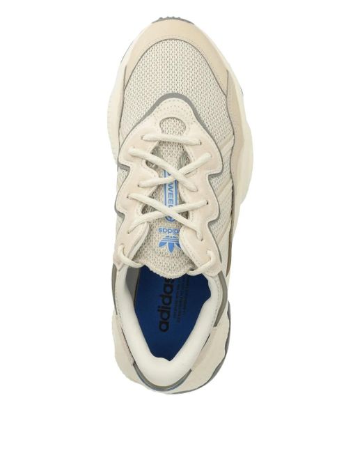 Adidas White Ozweego Sneakers for men