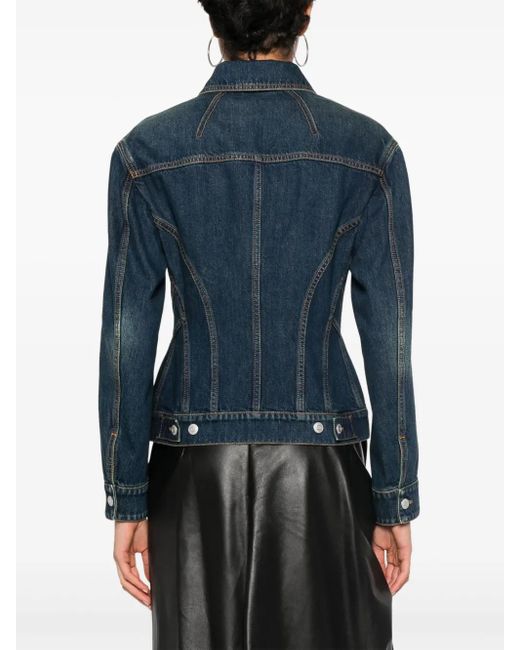 McQueen Blue Denim Jacket