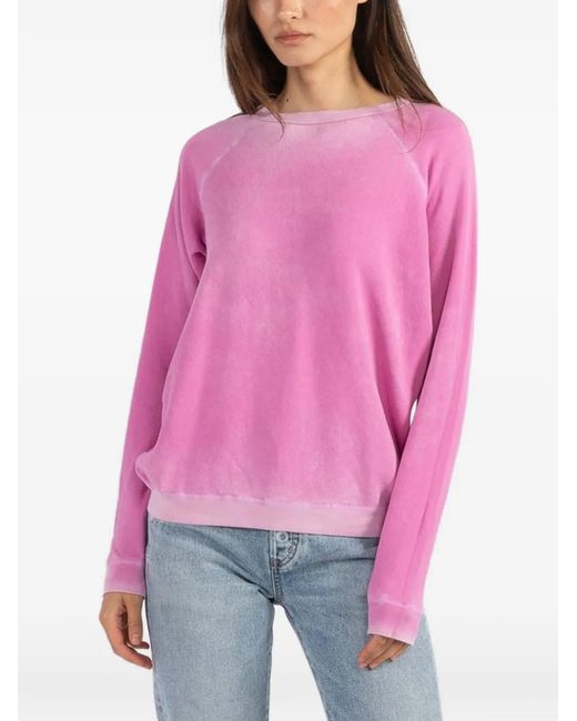 Freecity Pink Crew-Neck Sweatshirt