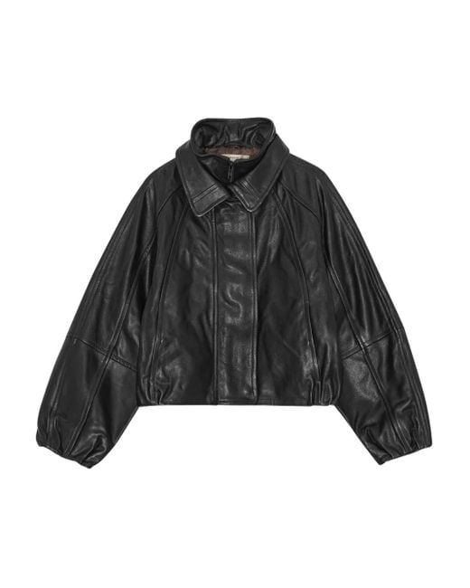 Remain Black Leather Jacket
