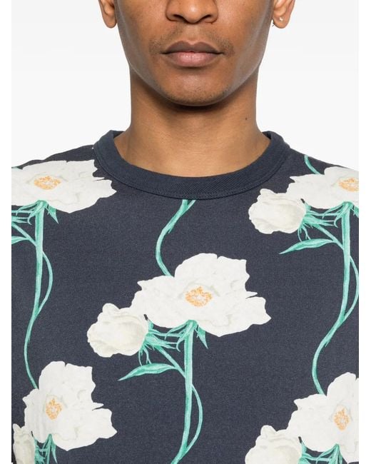 KENZO Blue Archive Rose Classic T-Shirt for men