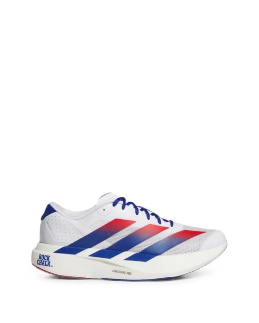 Adidas White Adizero Evo Sl Sneakers for men