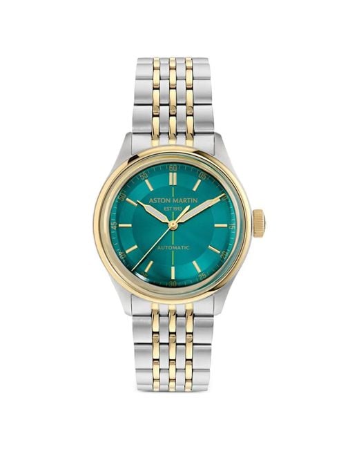 Aston Martin Watches Blue Mechanical 39Mm Watch for men