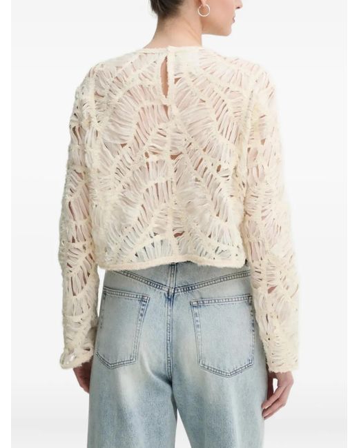 Day Birger et Mikkelsen Blue Cut-out Details Top