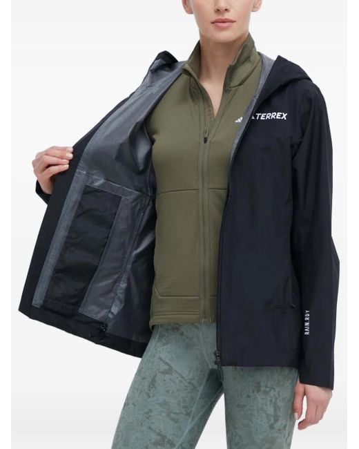 Adidas Black Rain.rdy Hooded Jacket