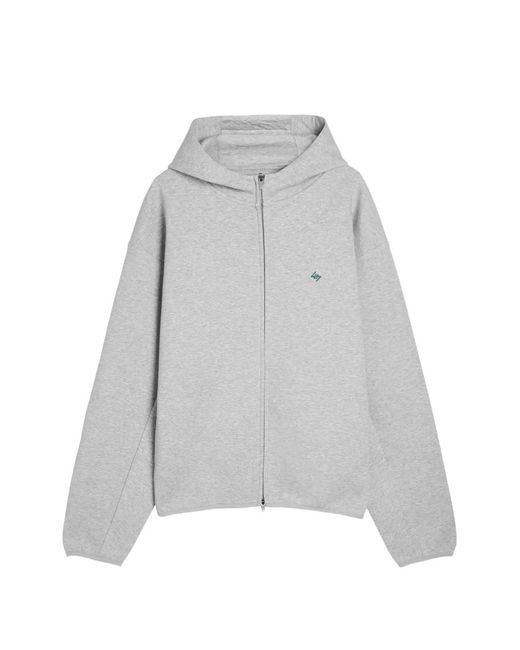 REPRESENT 247 Gray 247 Form Zip-Fastening Hoodie for men